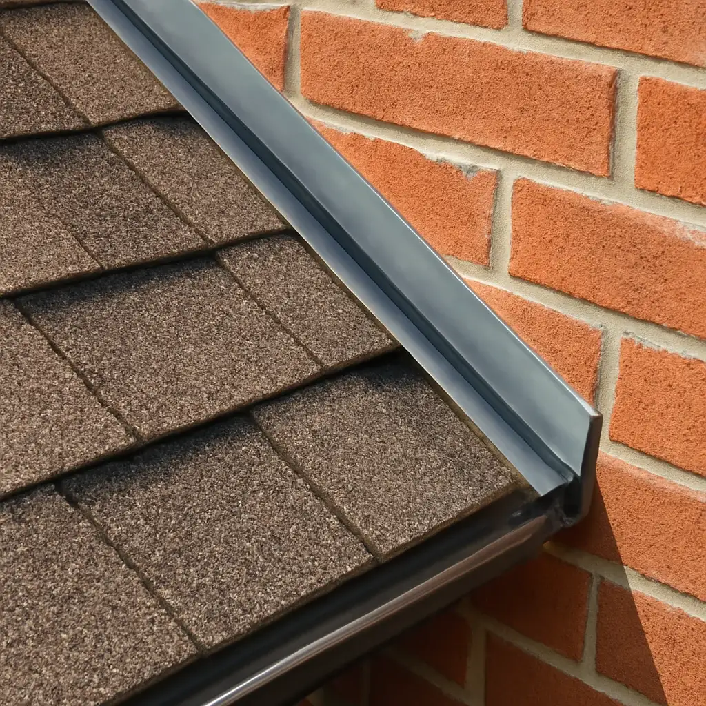 Close view of materials and roof details related to Community