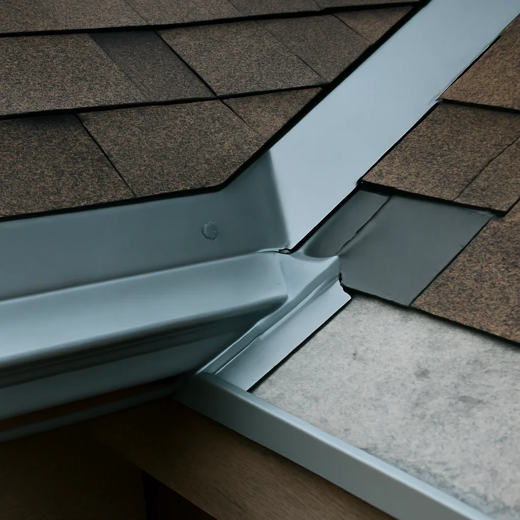 Close view of materials and roof details related to Credentials, Insurance and Safety