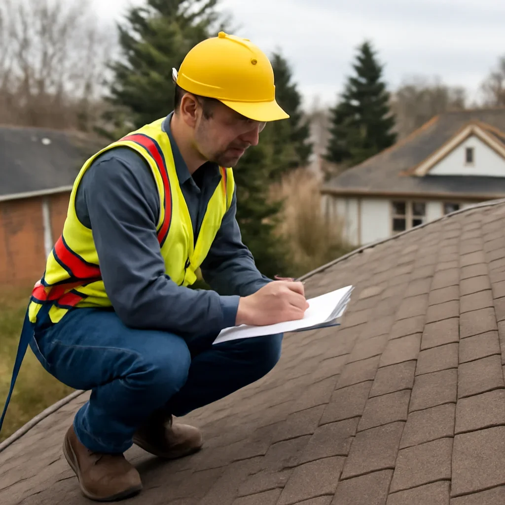 Roof inspection and planning work for Our Roofing Process