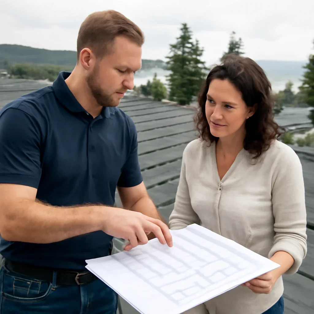 Roofing planning and next-step discussion for Best Roofing Materials for Coastal B.C.’s Wet Climate