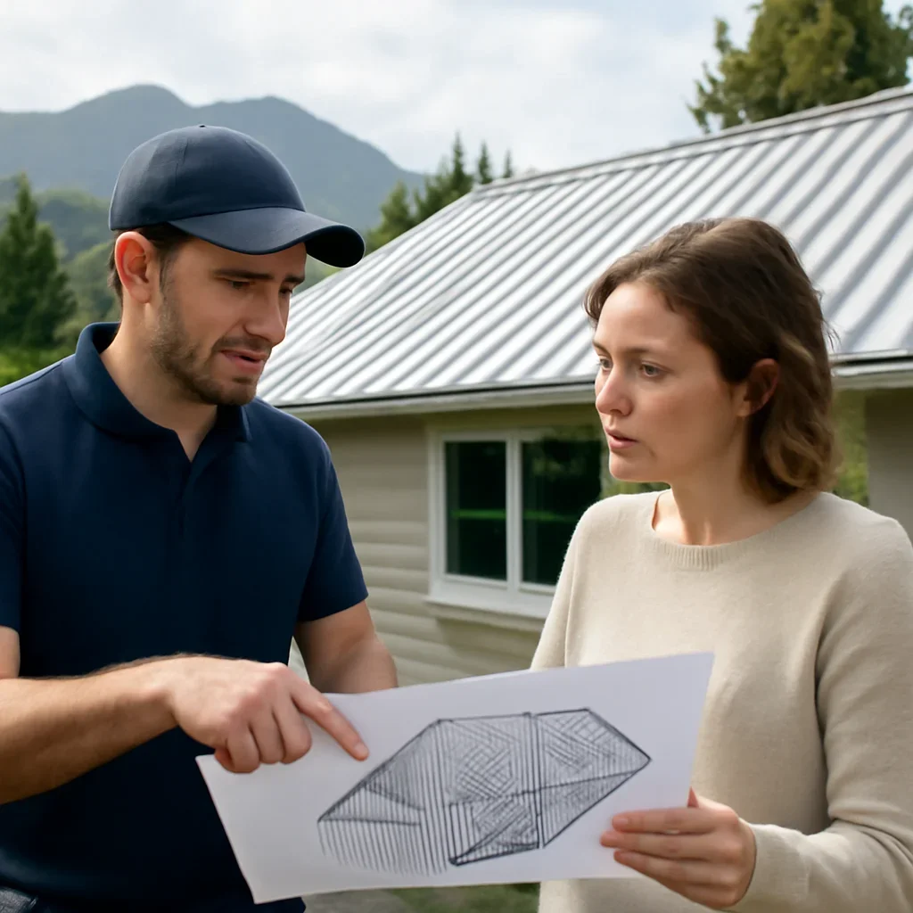 Roofing planning and next-step discussion for Is a Metal Roof Worth the Cost in B.C.??