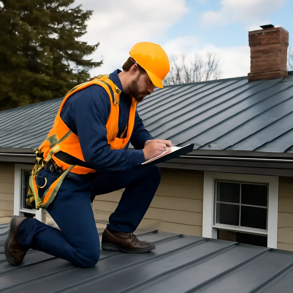 Roof inspection and planning work for Is a Metal Roof Worth the Cost in B.C.??