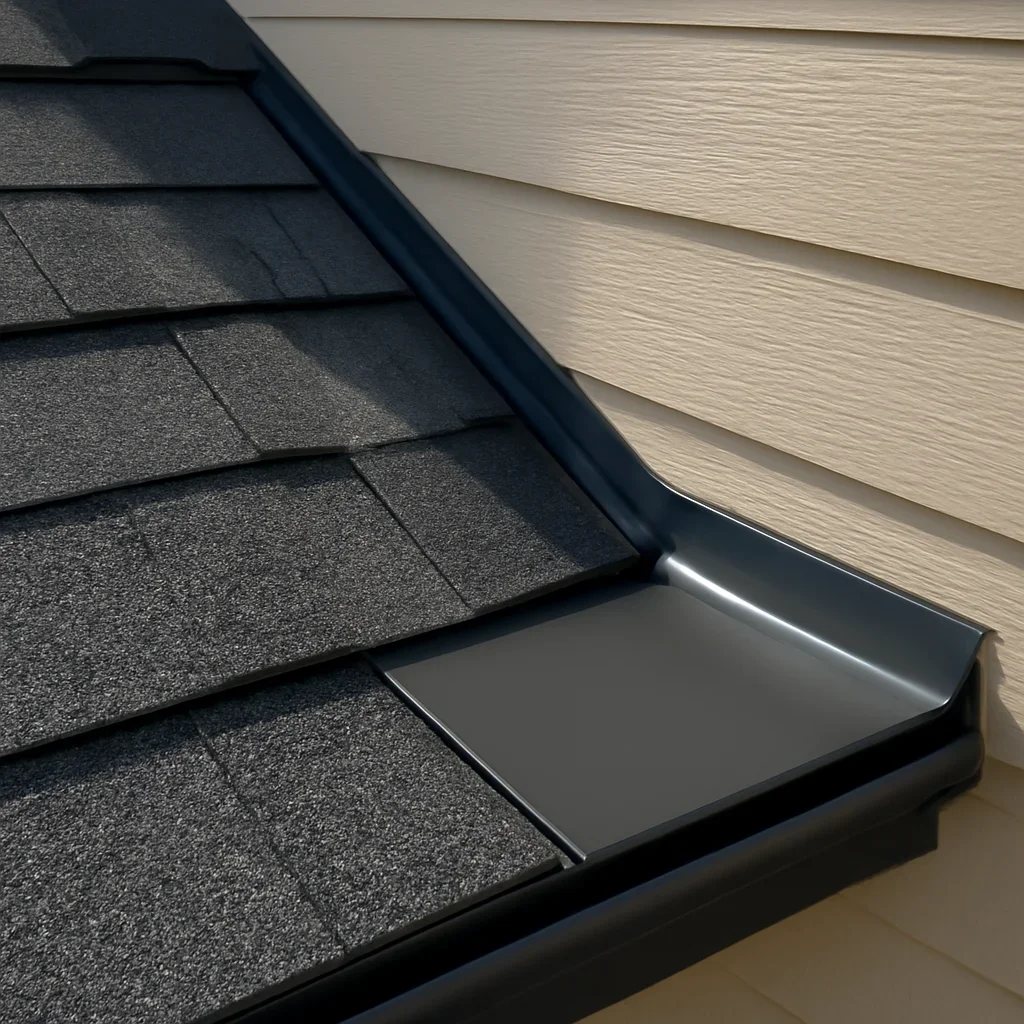 Close view of materials and roof details related to What Is the Best Roof for an Okanagan Home??