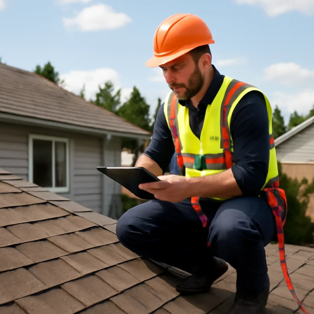 Roof inspection and planning work for What to Do Immediately After a Major B.C. Windstorm