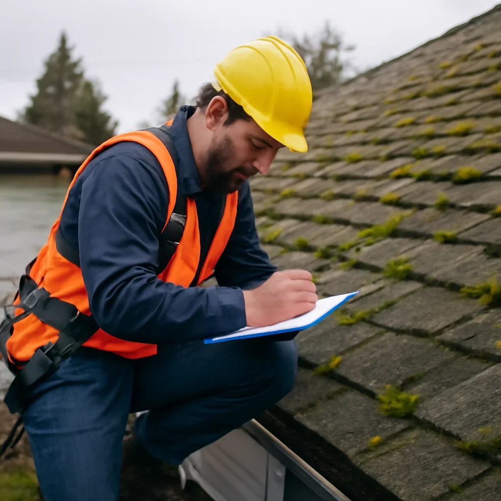 Roof inspection and planning work for Why Moss Grows on Lower Mainland Roofs
