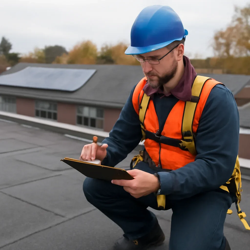 Roof inspection and planning work for Commercial Roof Inspections