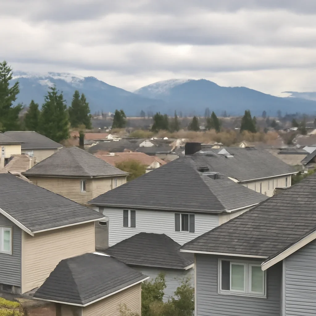 Roofing and exterior conditions around British Columbia properties
