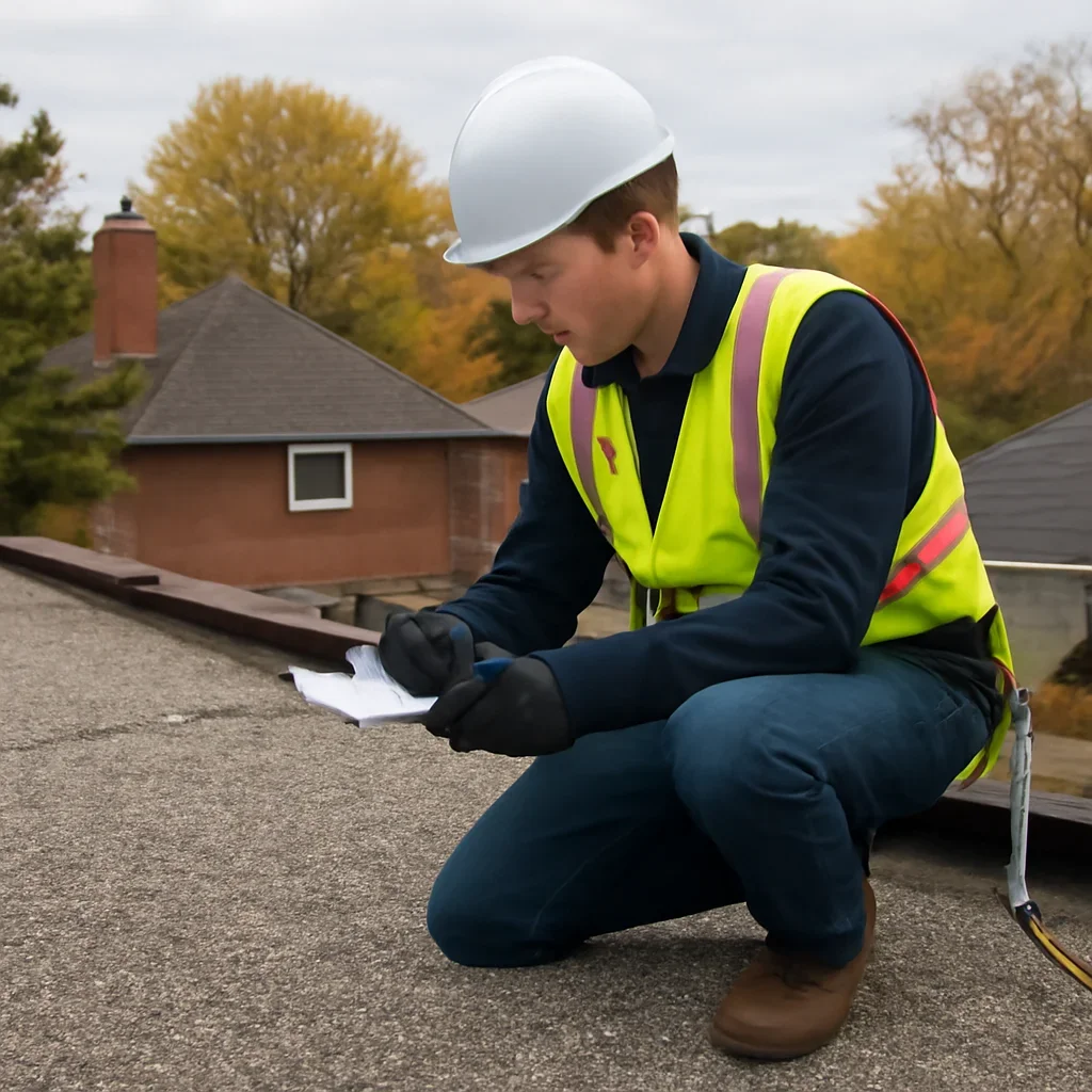 Roof inspection and planning work for Flat Roofing
