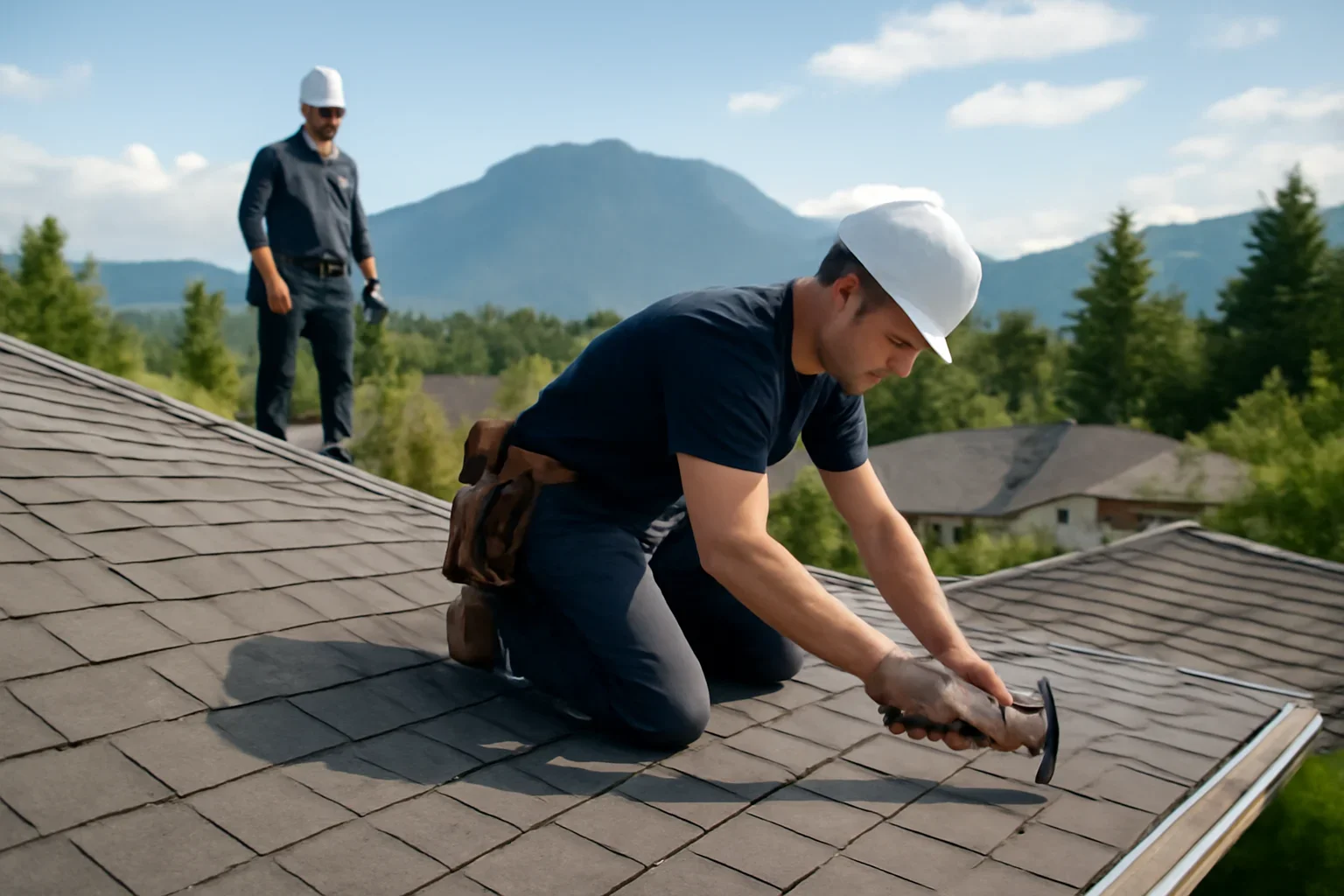 Roof Asset Management shown through professional roofing work