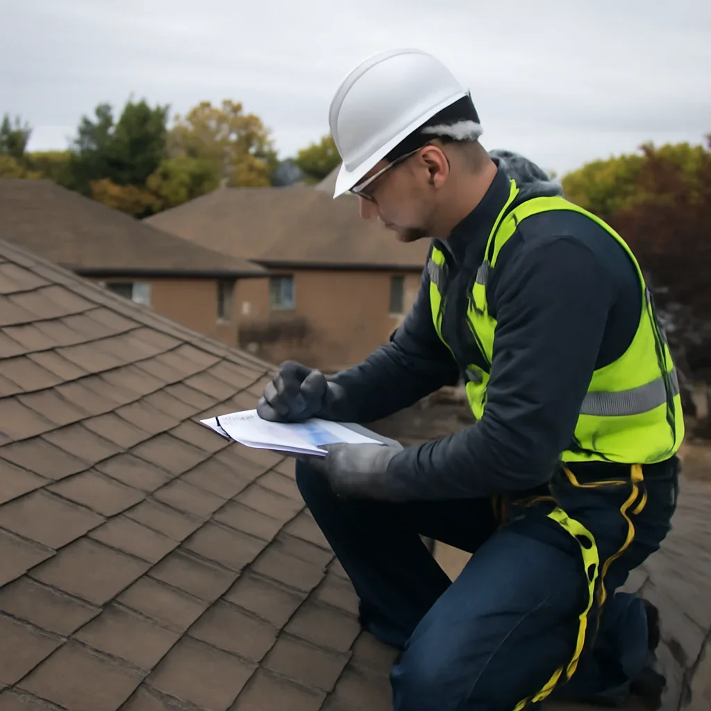 Roof inspection and planning work for Customers We Serve