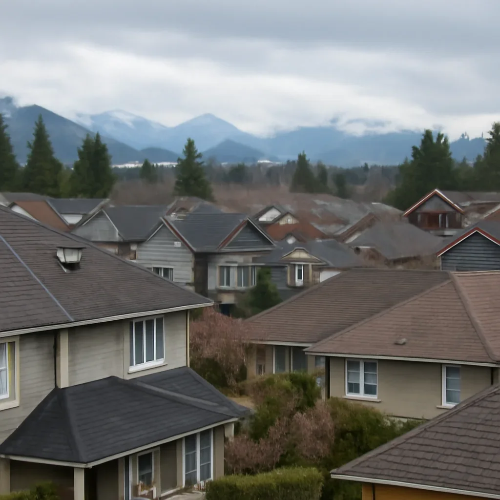 Roofing and exterior conditions around British Columbia properties