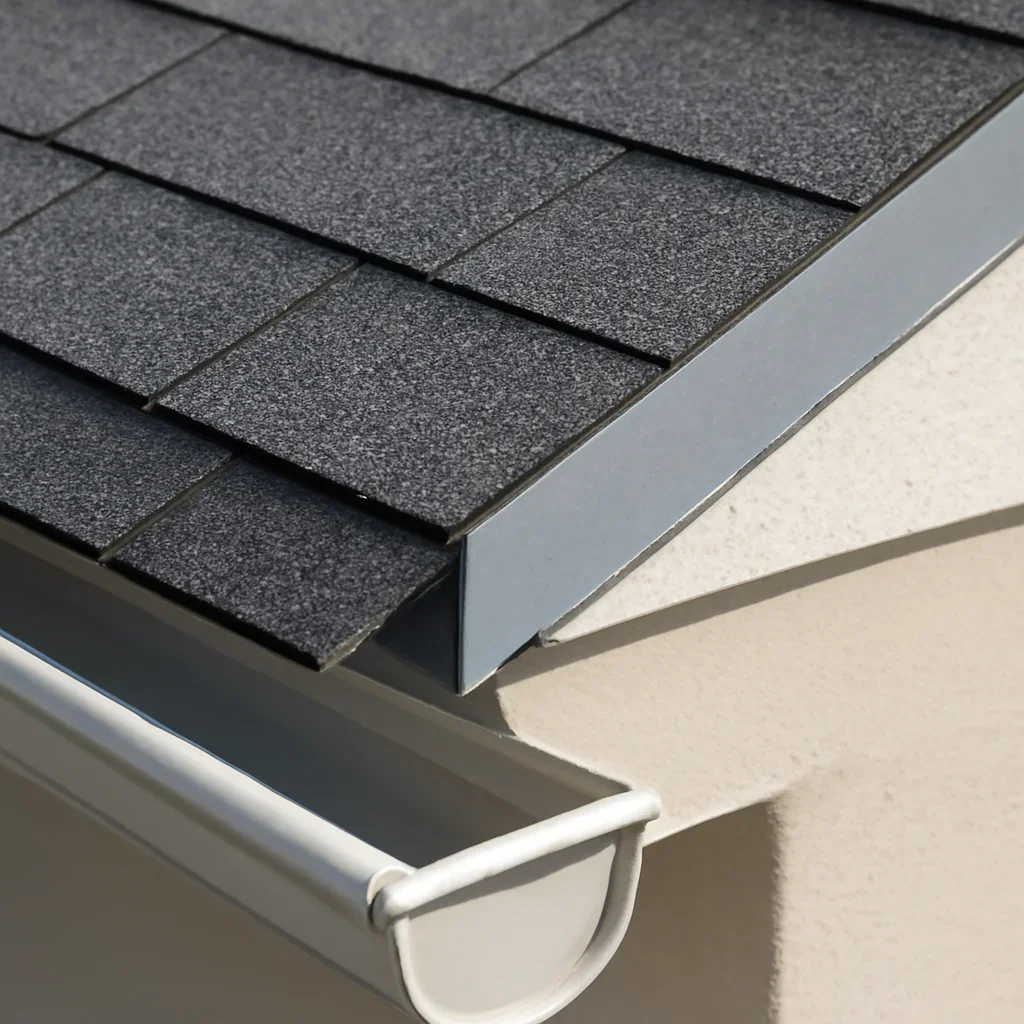 Close view of materials and roof details related to Exterior Services