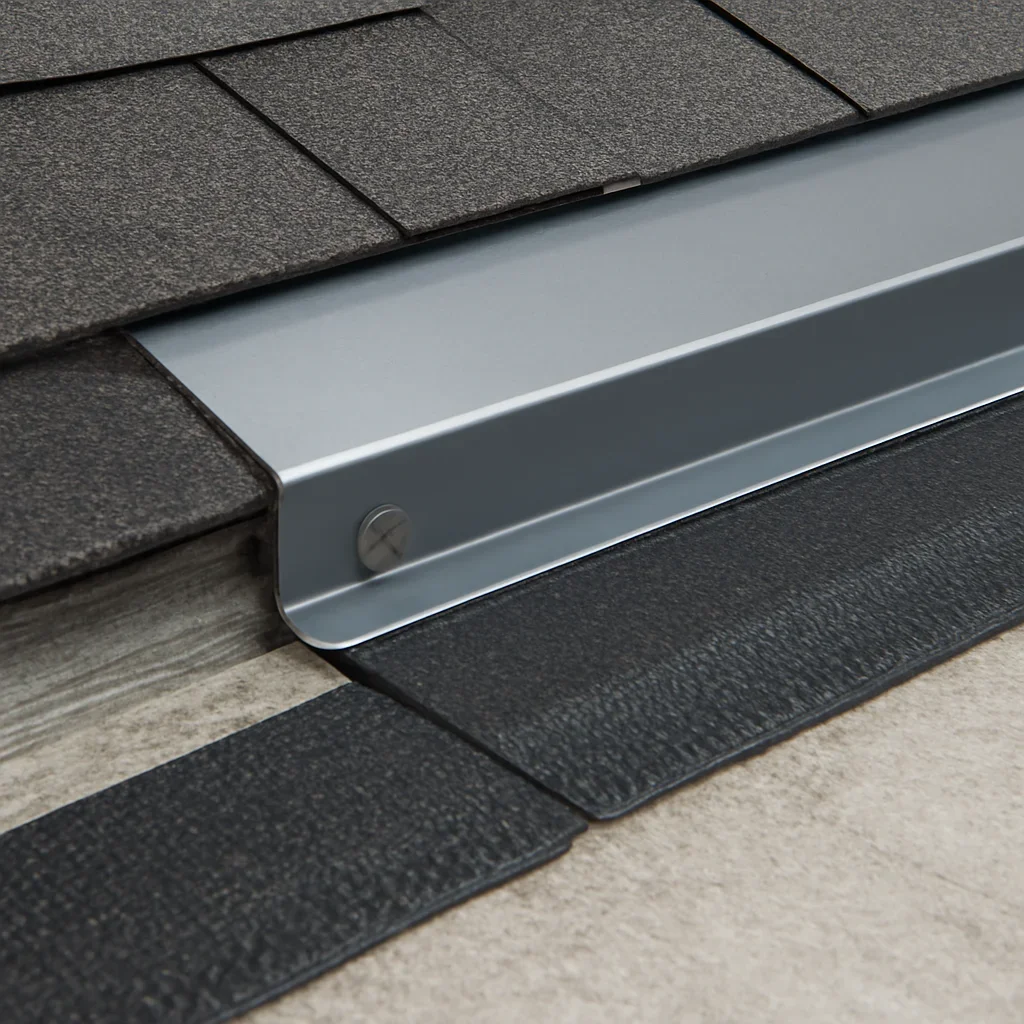 Close view of materials and roof details related to Exterior Waterproofing
