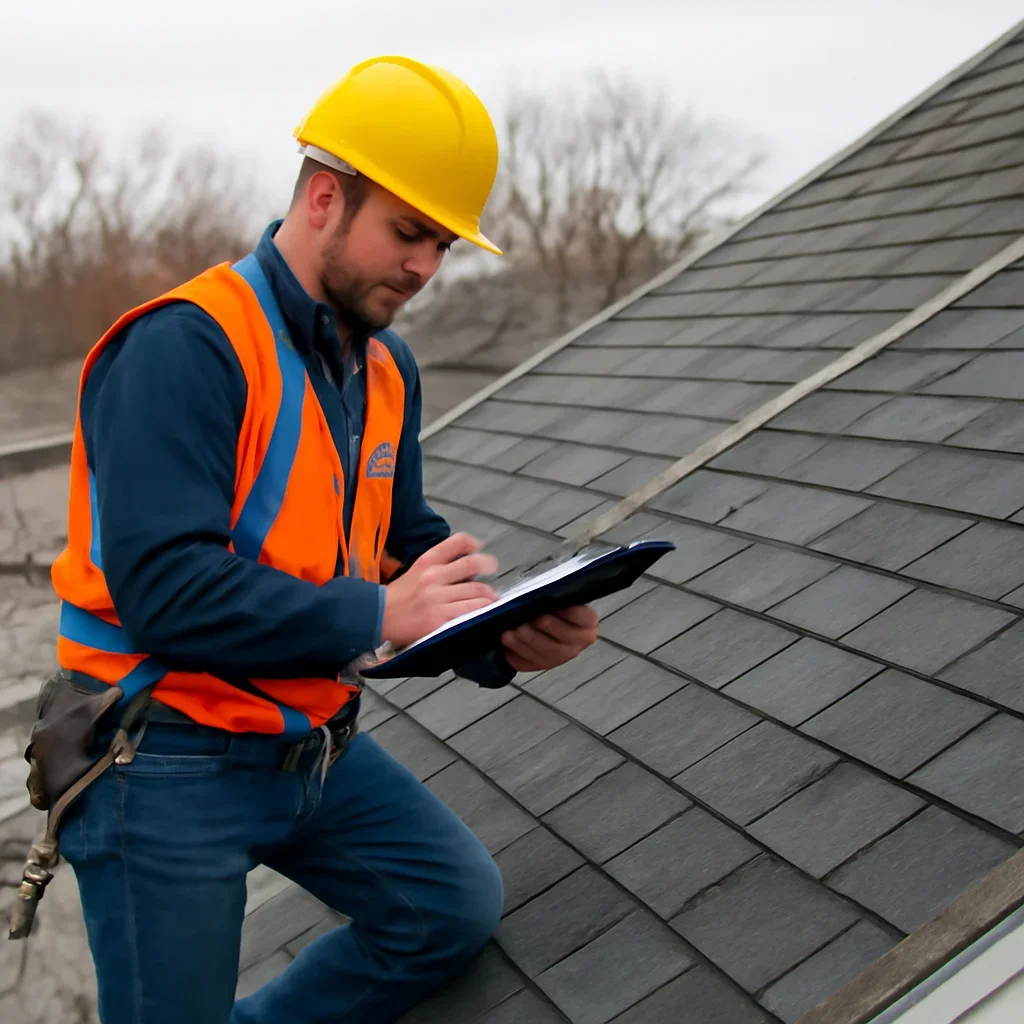 Roof inspection and planning work for Siding Installation