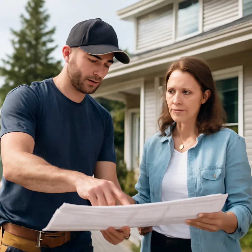 Roofing planning and next-step discussion for Siding Repair