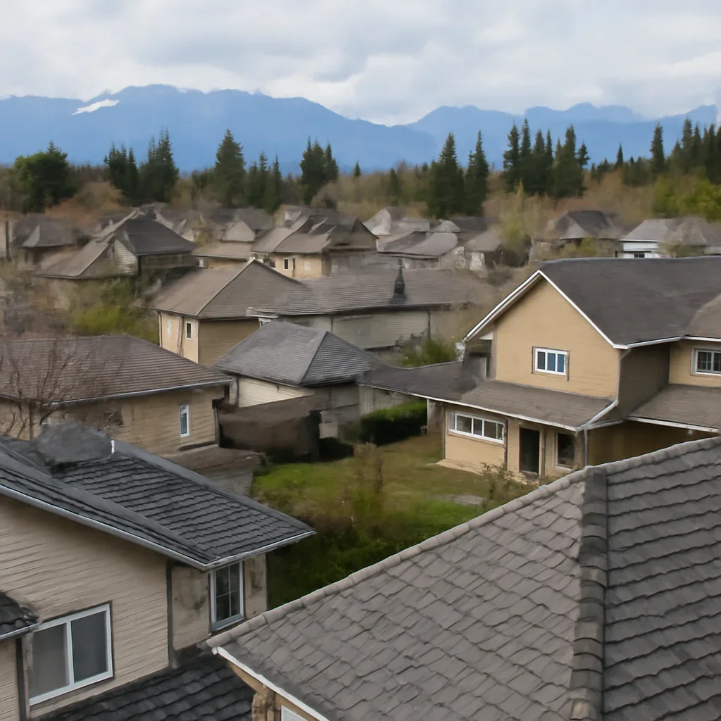 Roofing and exterior conditions around Langley properties