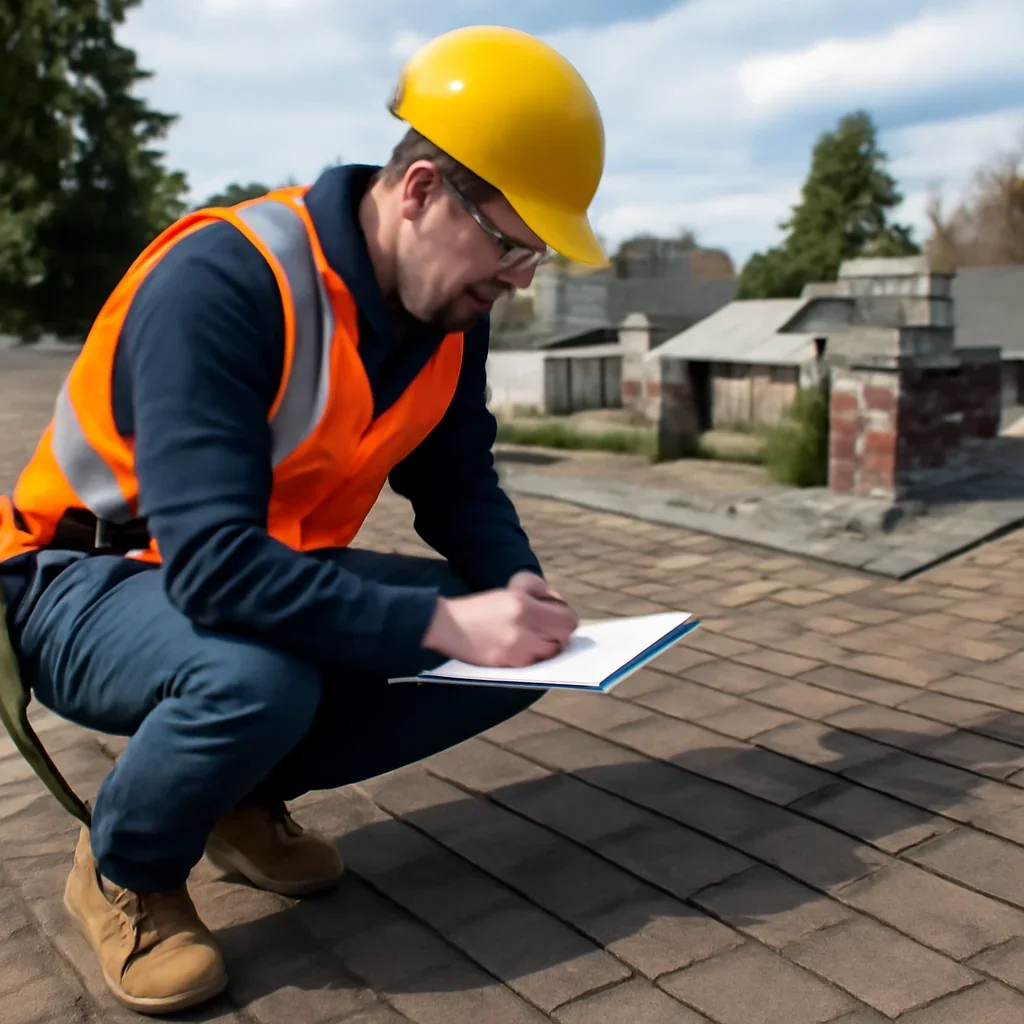 Roof inspection and planning work for Roof Repair in Langley, B.C.