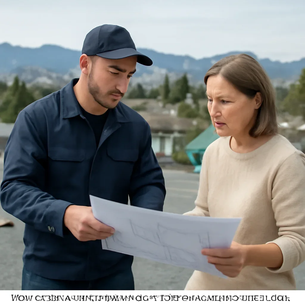 Roofing planning and next-step discussion for Flat-Roof Repair in Vancouver, B.C.