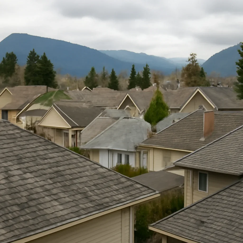 Roofing and exterior conditions around British Columbia properties