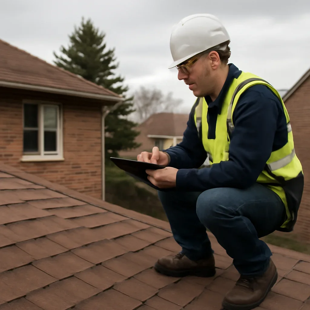 Roof inspection and planning work for Individual Project Case Studies