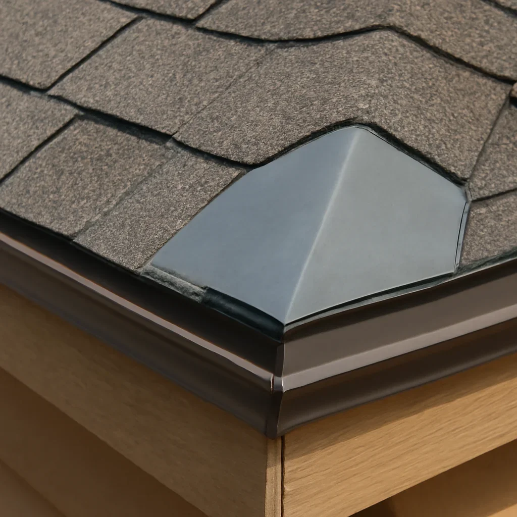 Close view of materials and roof details related to Request a Roofing Estimate