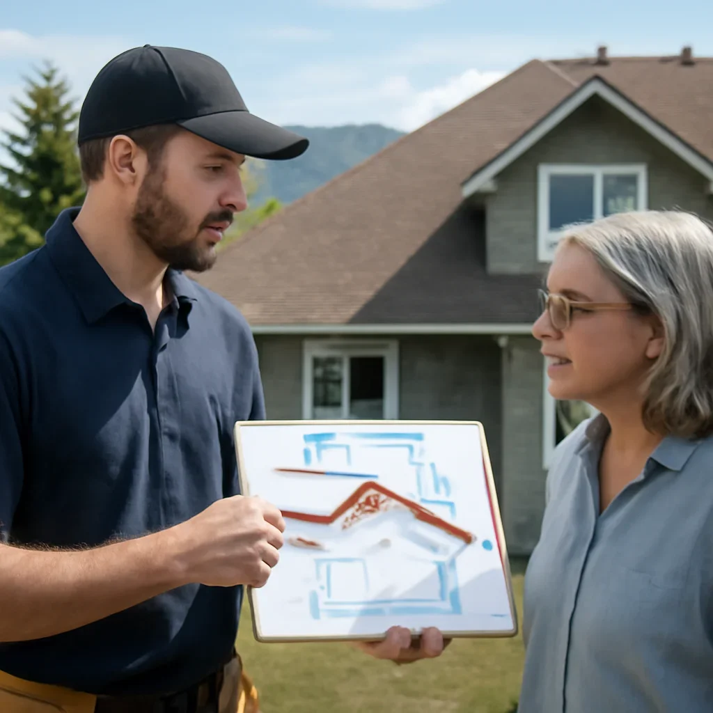 Roofing planning and next-step discussion for Attic and Roof Ventilation