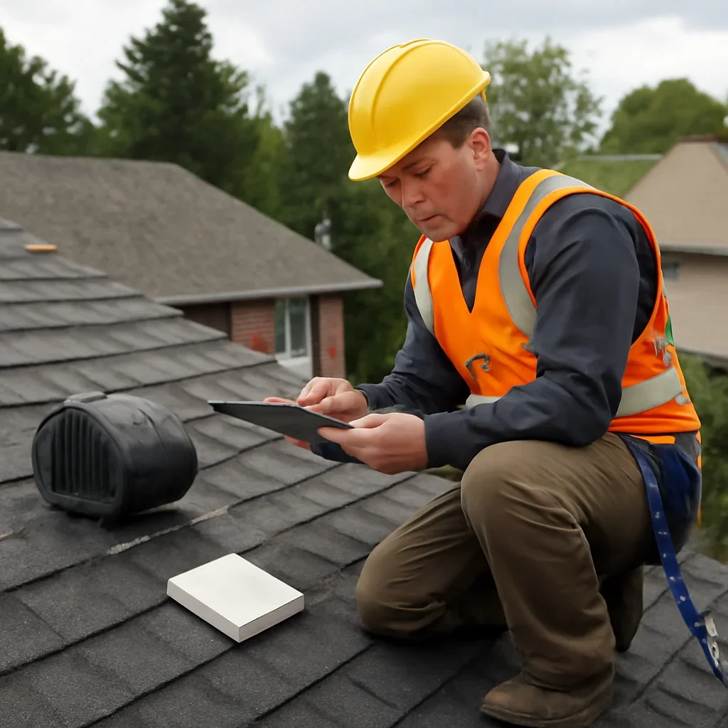 Roof inspection and planning work for Attic and Roof Ventilation