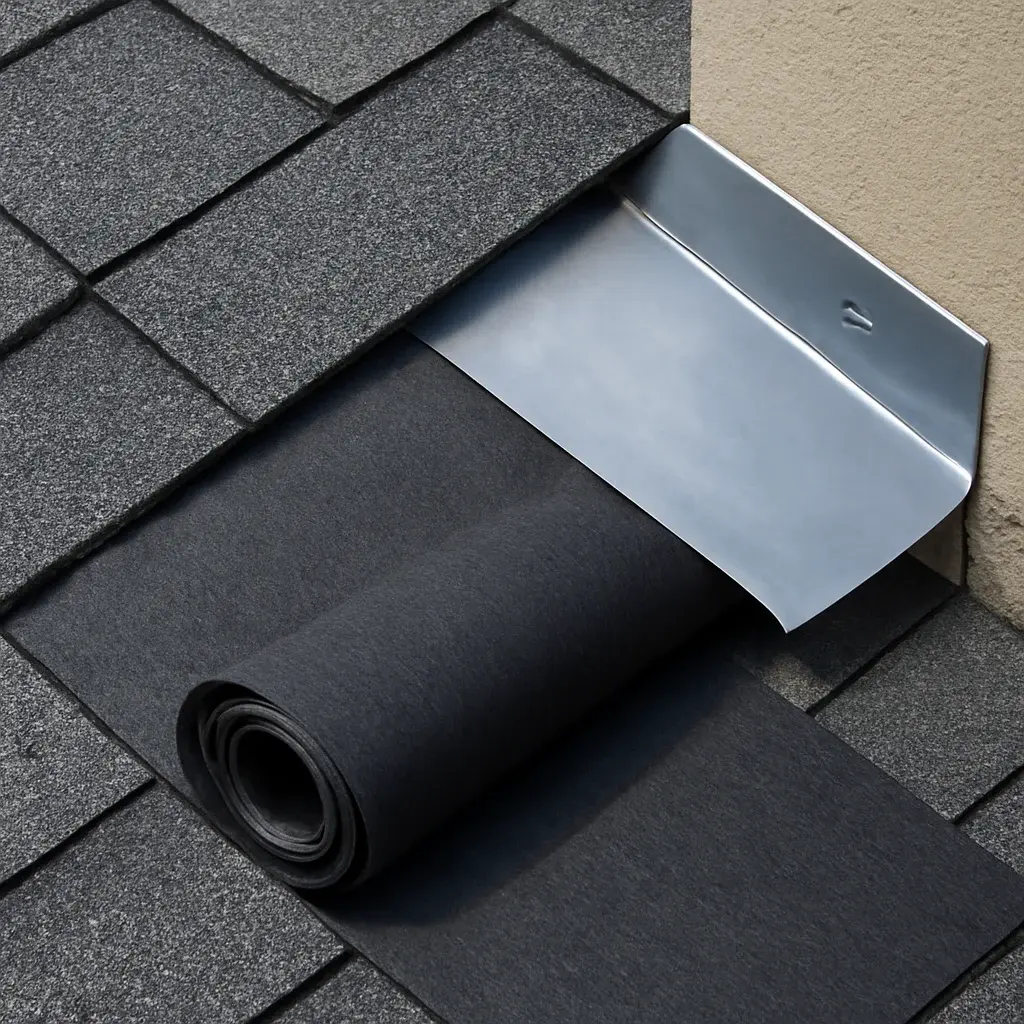 Close view of materials and roof details related to Emergency Roof Repair