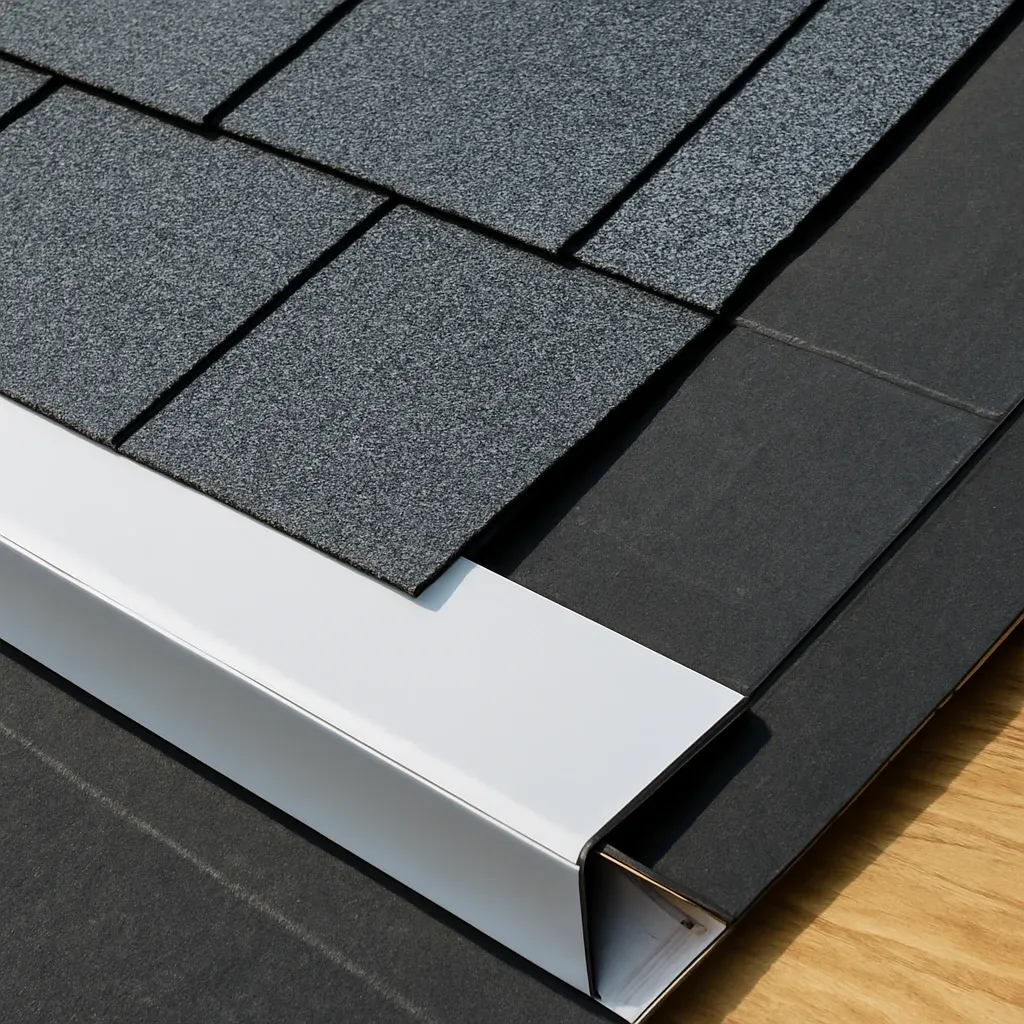 Close view of materials and roof details related to Roof Replacement