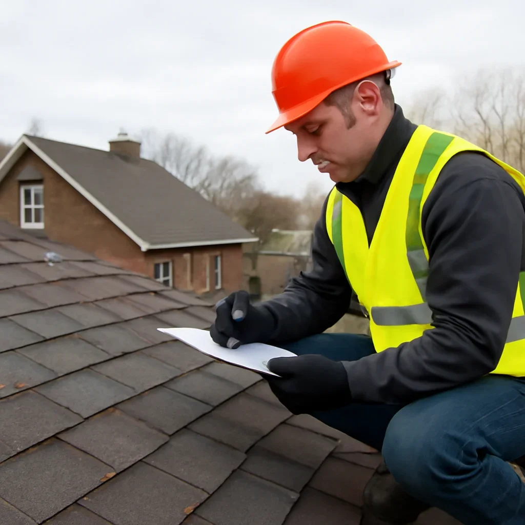 Roof inspection and planning work for Roofing Material Comparison