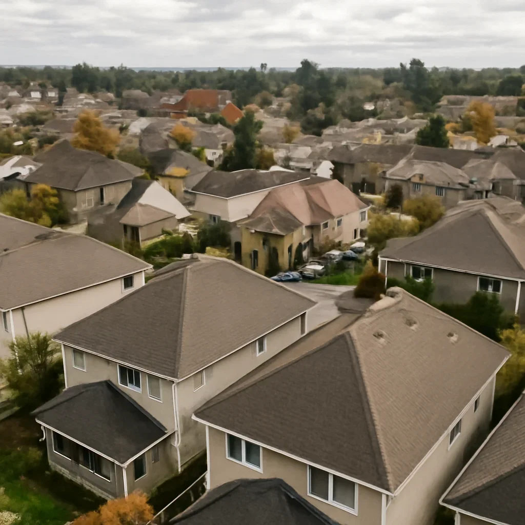 Roofing and exterior conditions around Langley properties