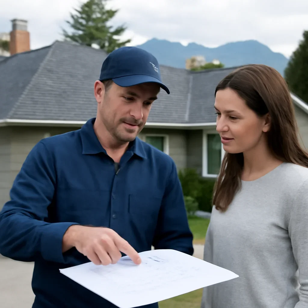 Roofing planning and next-step discussion for Roofing Services