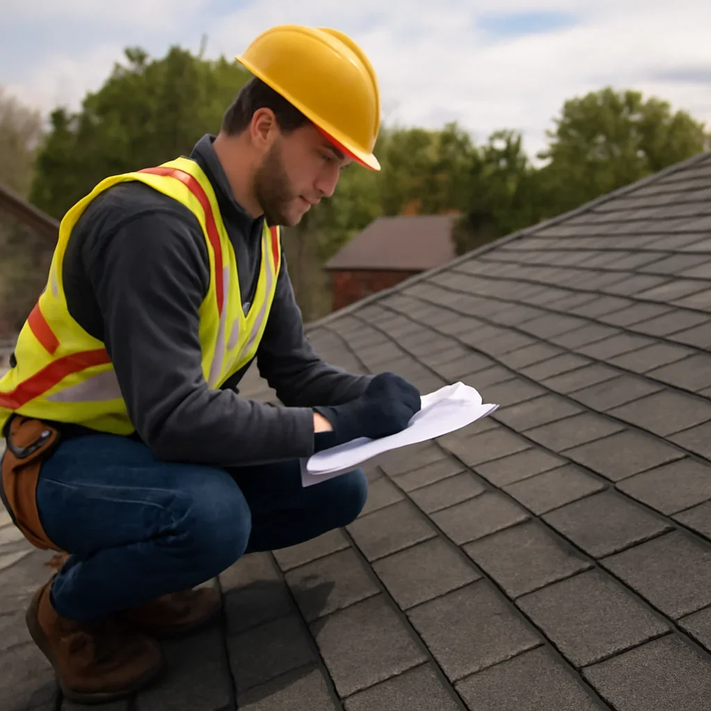 Roof inspection and planning work for Asphalt Shingle Roofing
