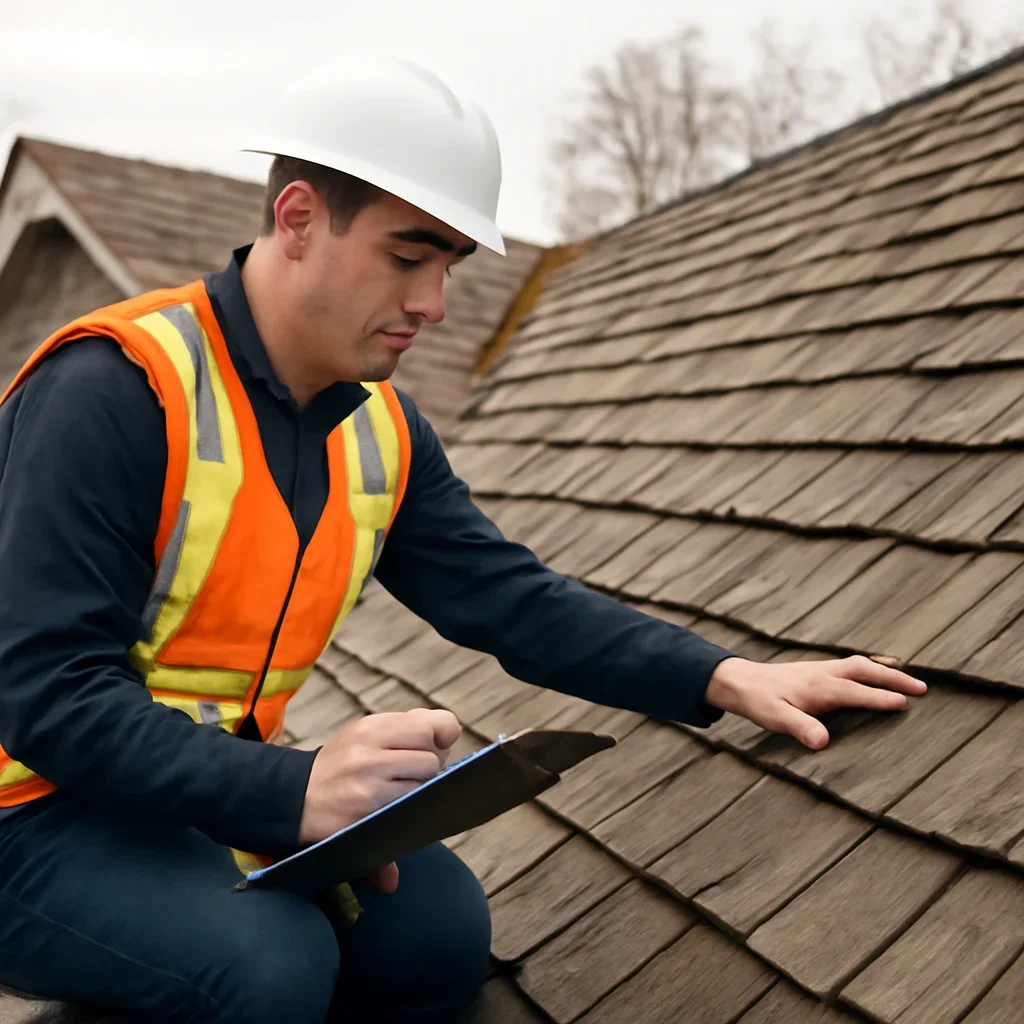 Roof inspection and planning work for Cedar Shake Roofing