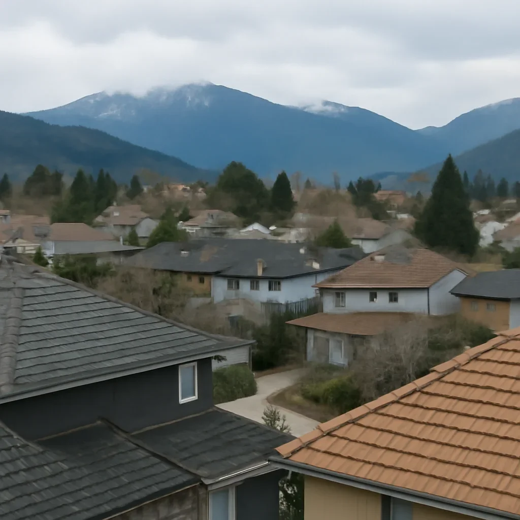 Roofing and exterior conditions around British Columbia properties