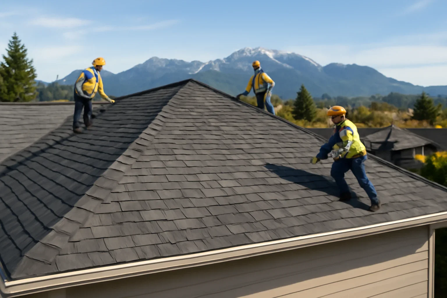 Roofing Company in Chilliwack, B.C. shown through professional roofing work