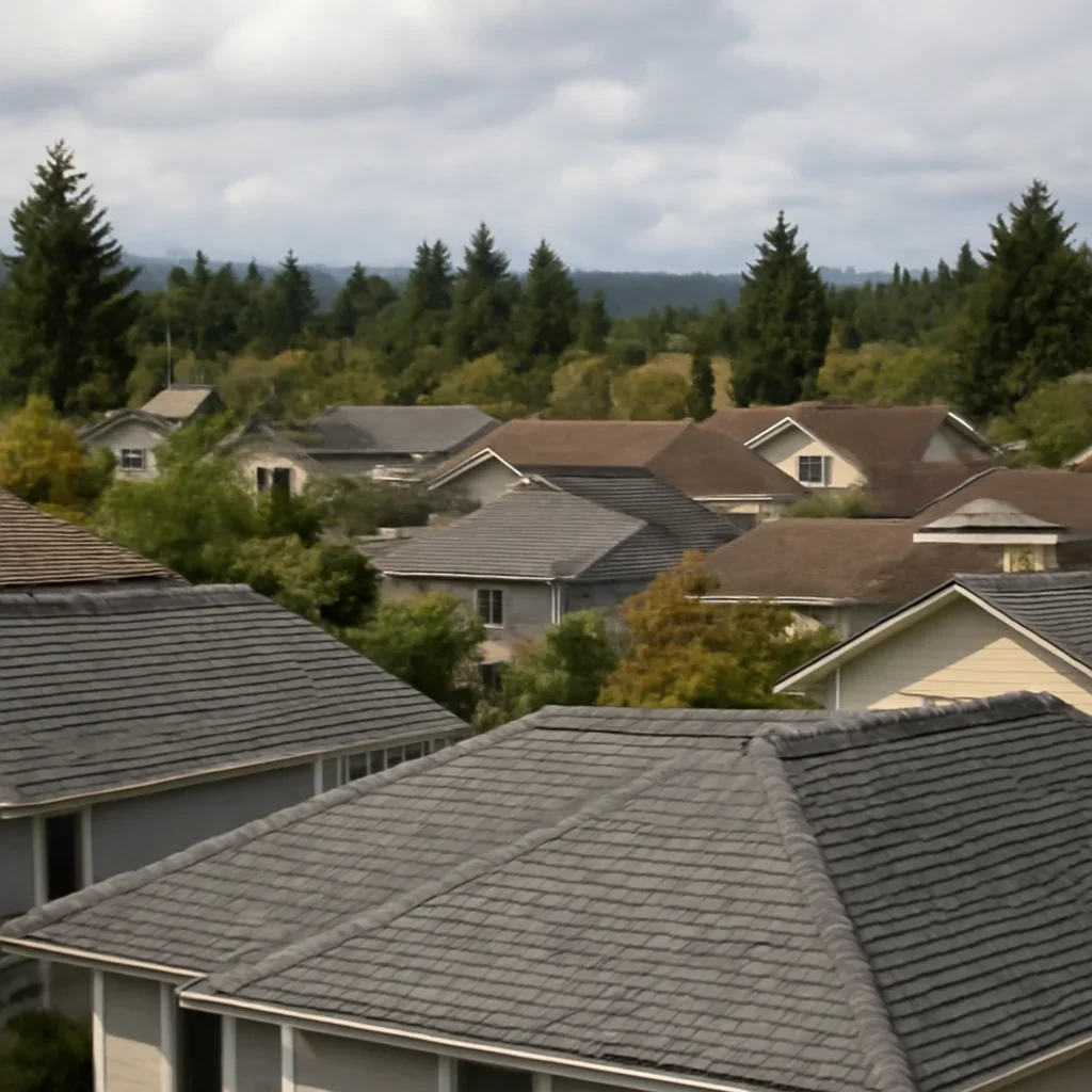 Roofing and exterior conditions around Courtenay properties