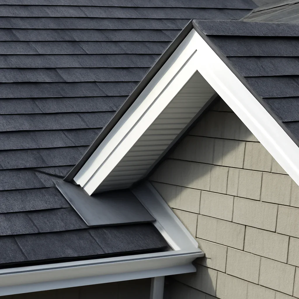 Close view of materials and roof details related to Roofing Company in Duncan, B.C.