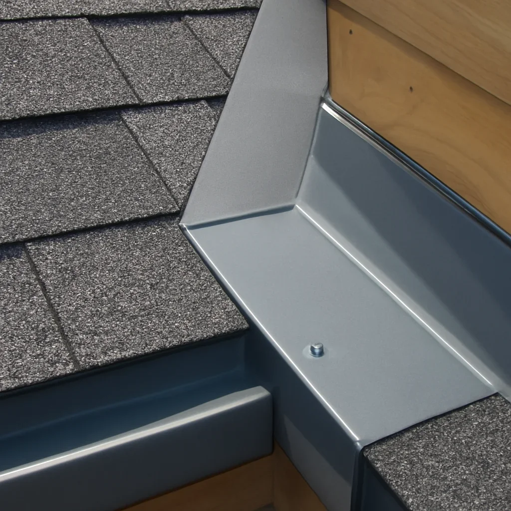 Close view of materials and roof details related to Roofing Company in Fort St. John, B.C.