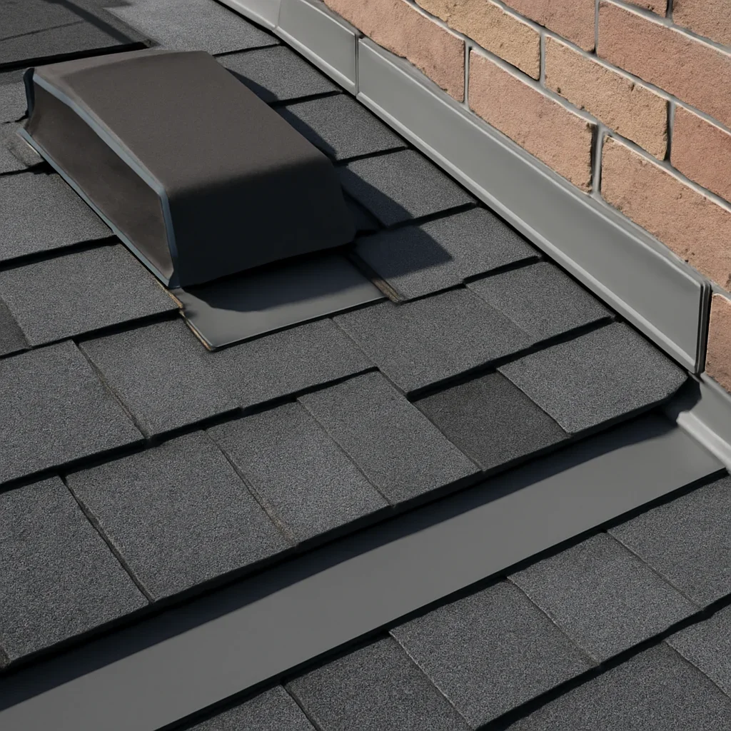 Close view of materials and roof details related to Roofing Company in Kamloops, B.C.
