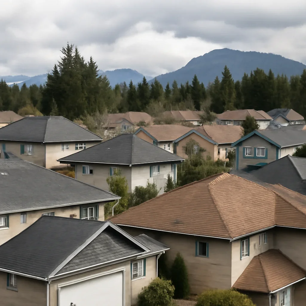 Roofing and exterior conditions around British Columbia properties
