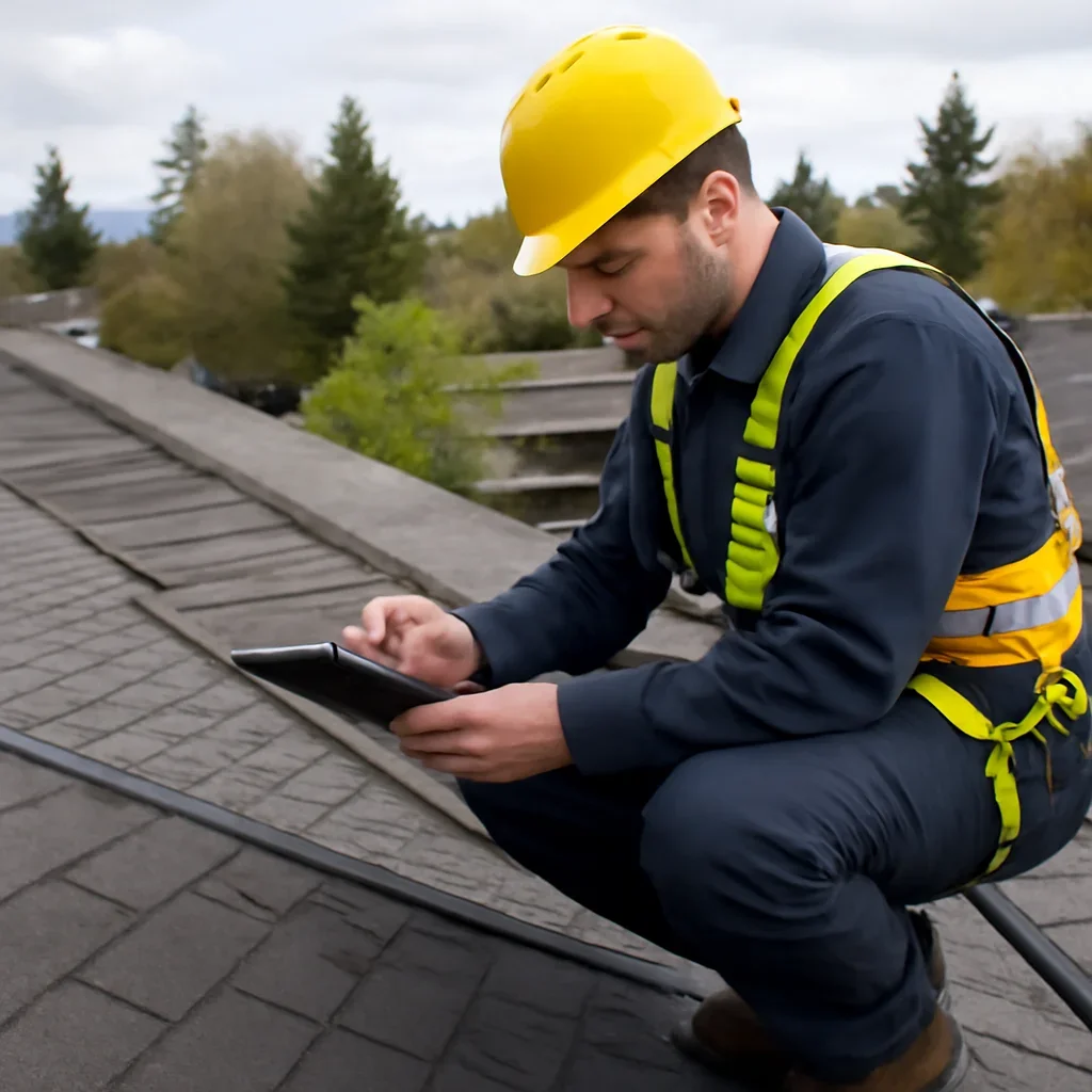 Roof inspection and planning work for Roofing Company in Langford, B.C.