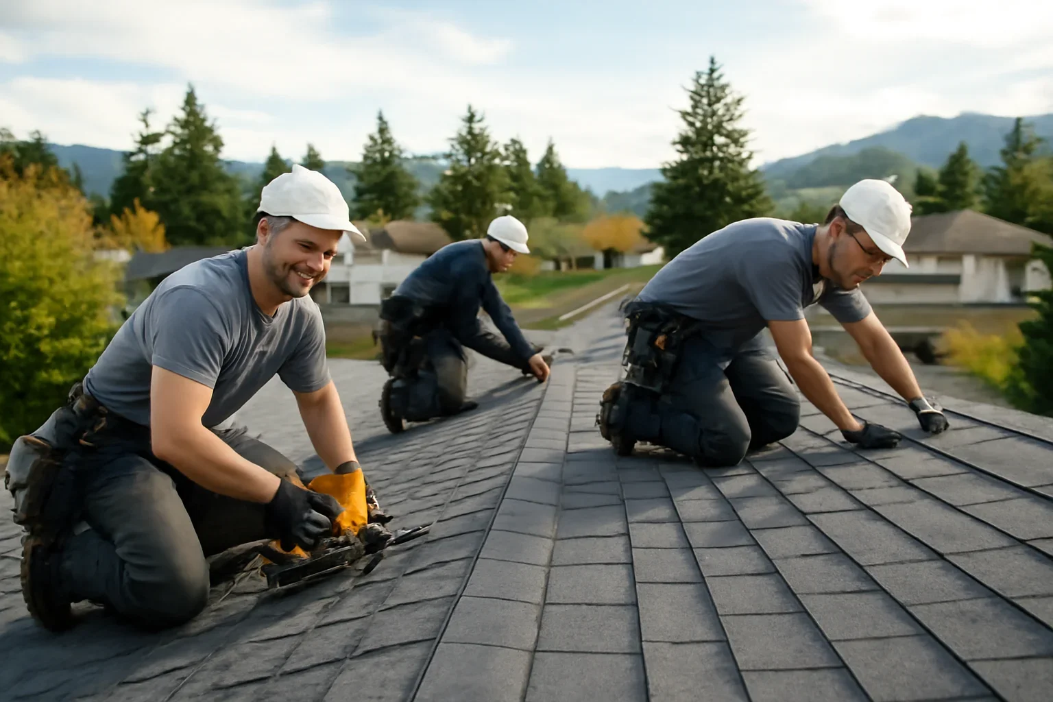 Roofing Company in Maple Ridge, B.C. shown through professional roofing work