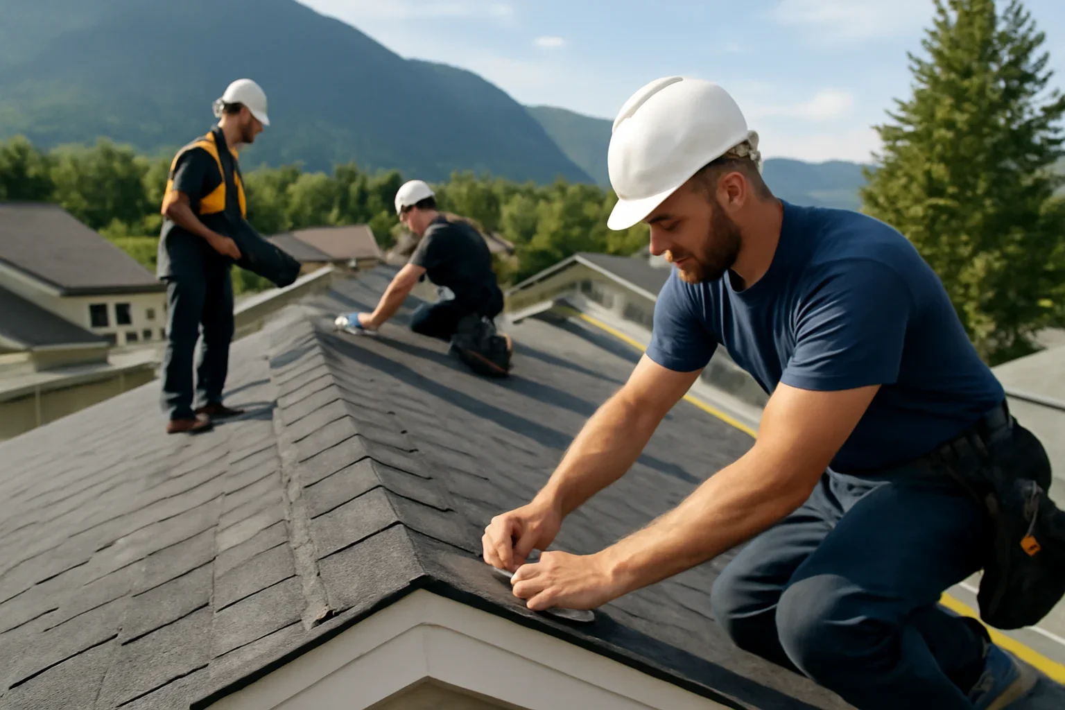 Roofing Company in Mission, B.C. shown through professional roofing work