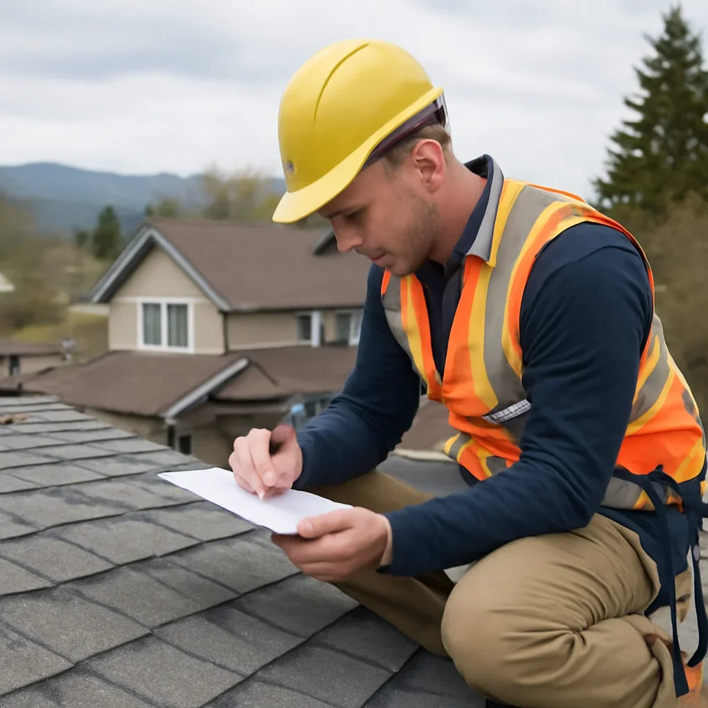 Roof inspection and planning work for Roofing Company in Mission, B.C.