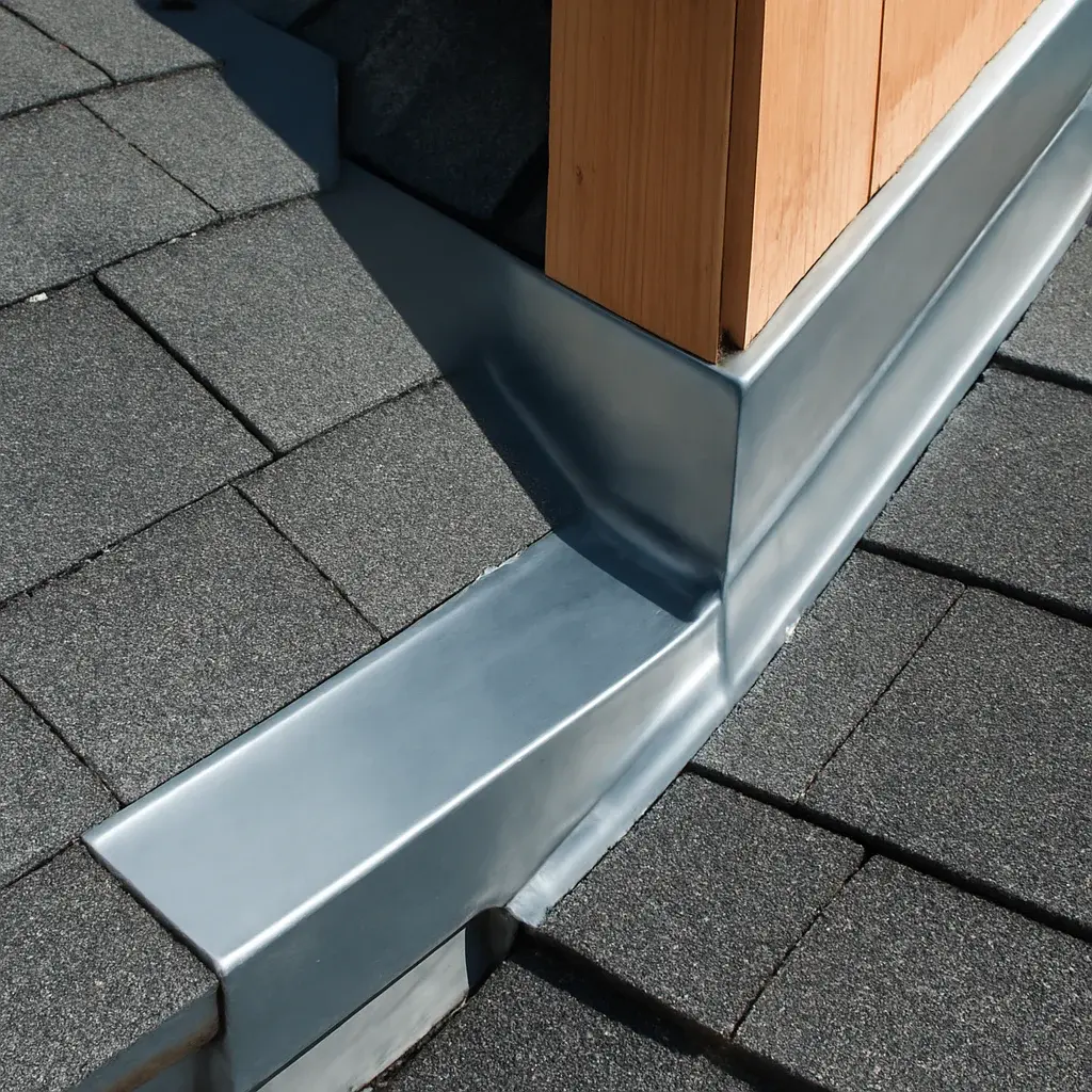 Close view of materials and roof details related to Roofing Company in Nanaimo, B.C.