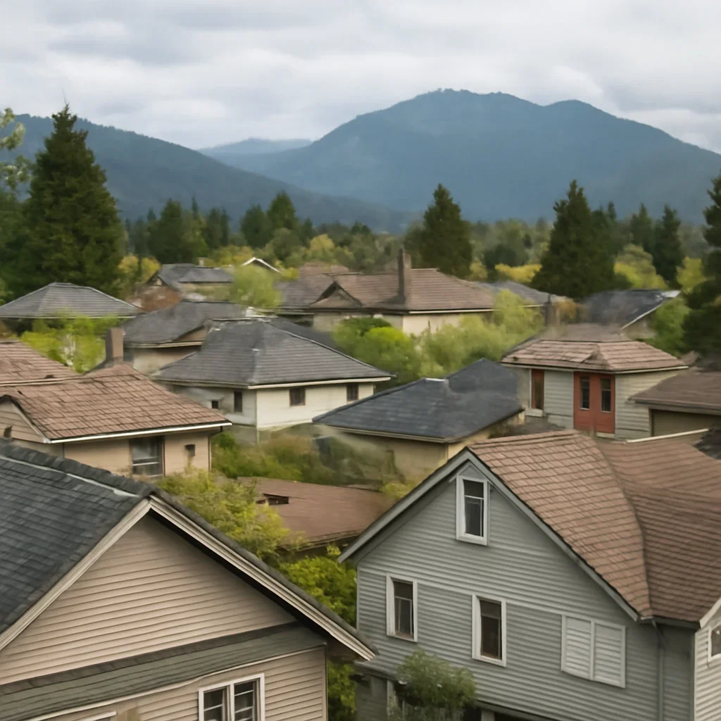 Roofing and exterior conditions around North Vancouver properties