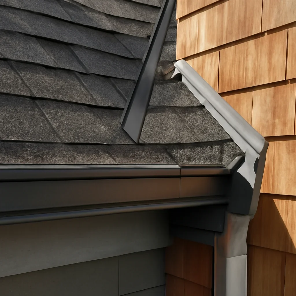 Close view of materials and roof details related to Roofing in the Okanagan