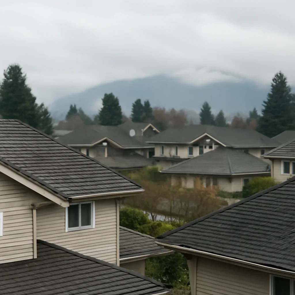 Roofing and exterior conditions around British Columbia properties
