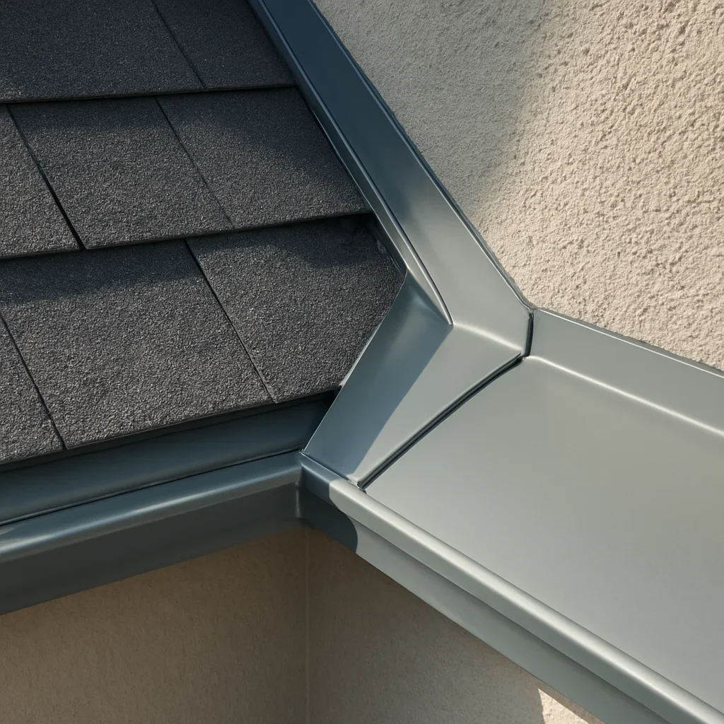 Close view of materials and roof details related to Roofing Company in Penticton, B.C.